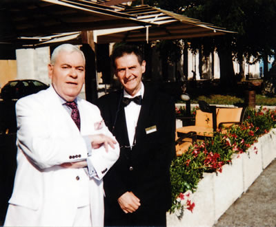 Francis Bown with Maite d' Gianluca, Brufani Palace Hotel, Perugia, Italy | Bown's Best | Francis Bown